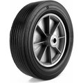 Martin Wheel Co. Martin Wheel 12" Heavy Duty Wheel - 12 x 3.00 - 3/4" BB x 3-1/4" Centered Hub -Rib Tread ZP121RT-341